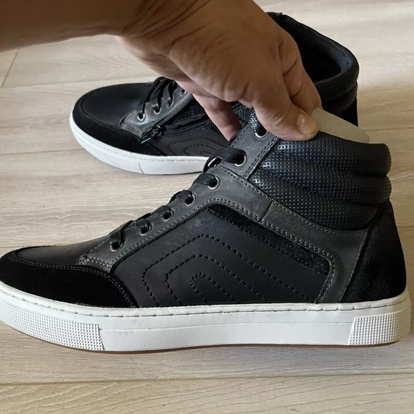 Propet Kenton Men's Running Leather Shoes Sneakers Size USA 10 M(D) Black Color - Picture 4 of 7